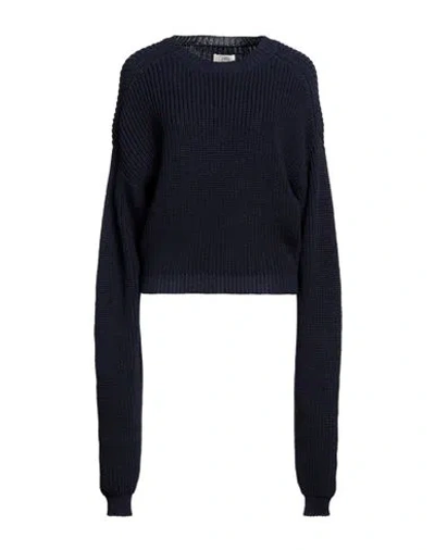 Quira Woman Sweater Midnight Blue Size S Virgin Wool