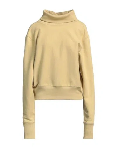 QUIRA QUIRA WOMAN SWEATSHIRT BEIGE SIZE 2 COTTON