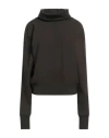Quira Woman Sweatshirt Dark Green Size 4 Cotton In Green