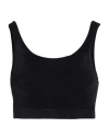 Quira Woman Top Black Size S Viscose, Polyamide, Elastane