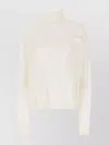 Quira Wool Sweater With Chest Pocket And High Neck