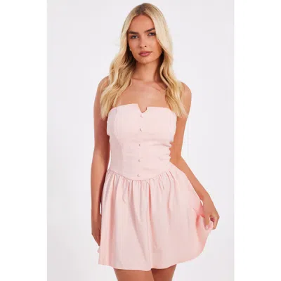 Quiz Bengaline Bardot Mini Dress