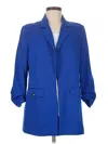 Quiz Blazer Jacket In Blue