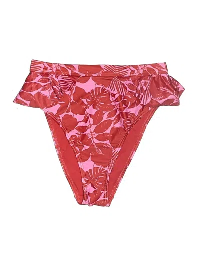 Pre-owned Quiz Swimsuit Bottoms In Red
