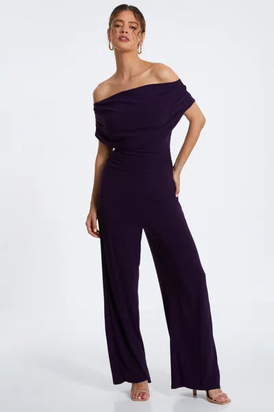 Quiz Women's Ity Bardot Palazzo Jumpsuit