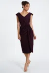Quiz Women's Jacquard Print Midi Dress In Pink