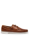 Quoddy Head Boat Shoe In Brown