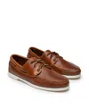 Quoddy Head Boat Shoe In Brown