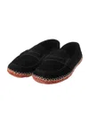 Quoddy Men's Slip-on Shoe In Black In Black