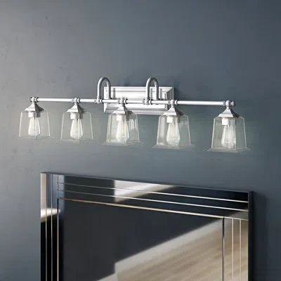 Quoizel 5 - Light Vanity Light In Polished Chrome