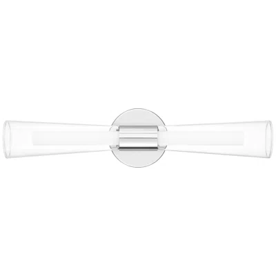 Quoizel Amara 22" Wide Polished Chrome Led Bath Light