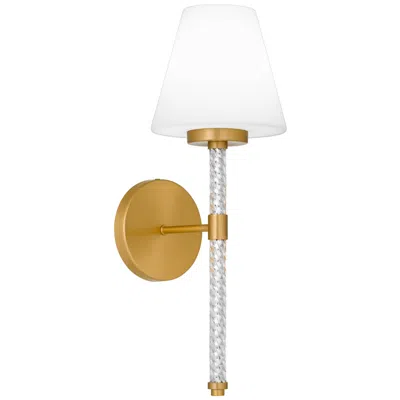Quoizel Andrea 1-light Brushed Gold Wall Sconce