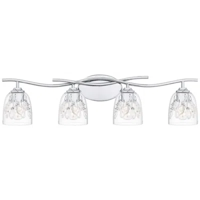 Quoizel Ansley 33 1/2"w Polished Chrome 4-light Bath Light