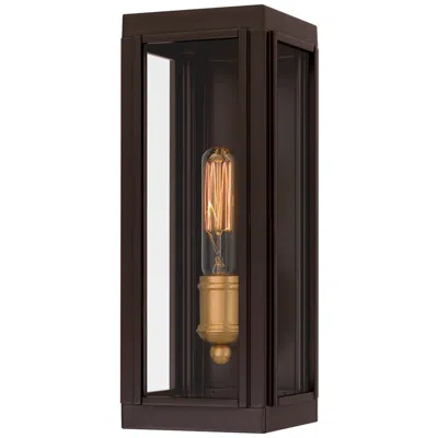 Quoizel Avon 1-light Western Bronze Outdoor Wall Lantern