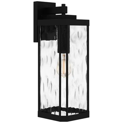 Quoizel Balchier 19 3/4" High Matte Black Outdoor Wall Light