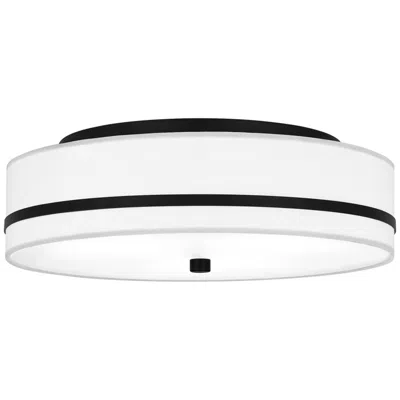 Quoizel Belotte 15" Wide Brushed Nickel Ceiling Light