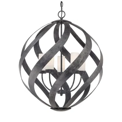 Quoizel Blacksmith Old Black Pendant
