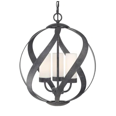 Quoizel Blacksmith Old Black Pendant