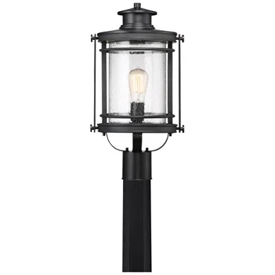 Quoizel Booker 19 1/2" High Mystic Black Outdoor Post Light