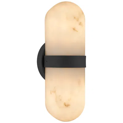 Quoizel Bree 2-light Matte Black Wall Sconce