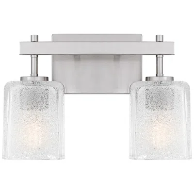 Quoizel Brenthouse 2-light Brushed Nickel Bath Light