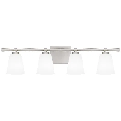 Quoizel Brindley 31 1/2" Wide 4-light Brushed Nickel Vanity Bath Light