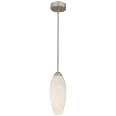 Quoizel Burnett Integrated Led Brushed Nickel Mini Pendant Light