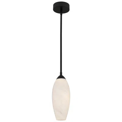 Quoizel Burnett Integrated Led Matte Black Mini Pendant Light