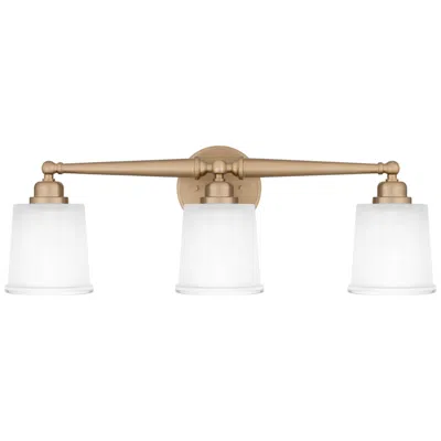 Quoizel Cecilia 3-light Bronze Gold Bath Light