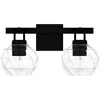 Quoizel Celina 2-light Matte Black Bath Light