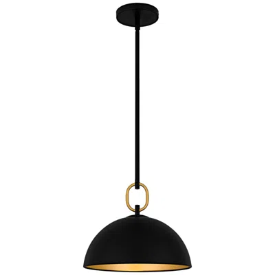 Quoizel Cleo 1-light Matte Black Pendant