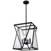 Quoizel Clovis 4-light Matte Black Pendant Light