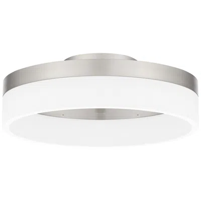 Quoizel Cohen 11 3/4" Wide Brushed Nickel Led Ceiling Light