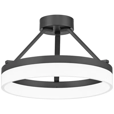 Quoizel Cohen 15 3/4" Wide Oil-rubbed Bronze Led Ceiling Light