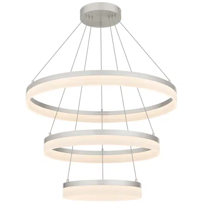 Quoizel Cohen Integrated Led Brushed Nickel Pendant Light
