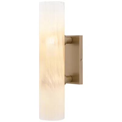 Quoizel Curran 2-light Bronze Gold Wall Sconce