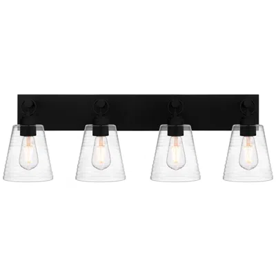 Quoizel Dacosta 4-light Earth Black Bath Light