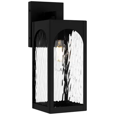 Quoizel Dallington 1-light Matte Black Outdoor Wall Lantern