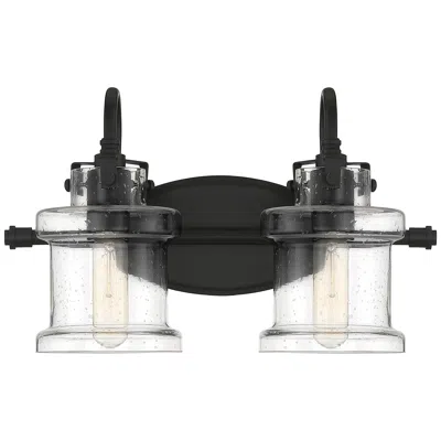 Quoizel Danbury 2-lt Black Vanity Lt