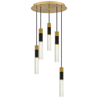 Quoizel Davies Integrated Led Brushed Gold Pendant Light