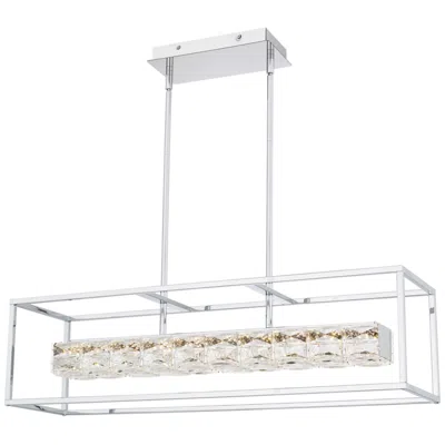 Quoizel Dazzle Integrated Led Polished Chrome Island Light