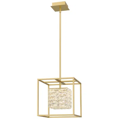 Quoizel Dazzle Integrated Led Soft Gold Pendant