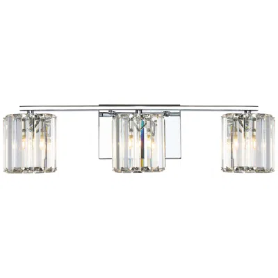Quoizel Divine 22 3/4" Wide 3-light Polished Chrome Bath Light