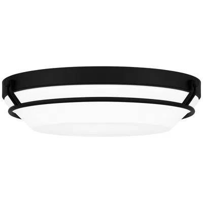 Quoizel Dunbar Integrated Led Matte Black Flush Mount