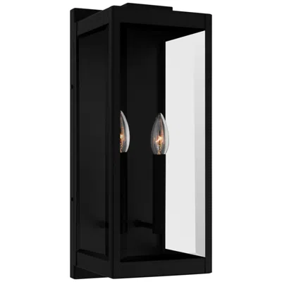 Quoizel Eastover 19"h Earth Black 2-light Outdoor Wall Light