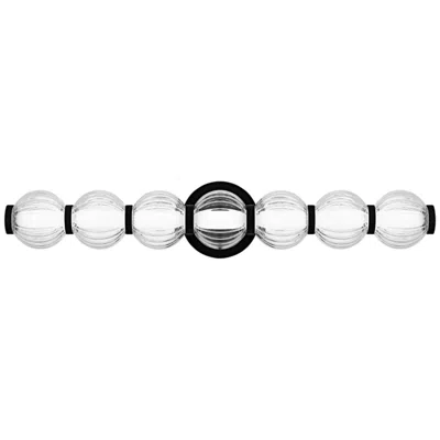 Quoizel Elway Integrated Led Matte Black Bath Light