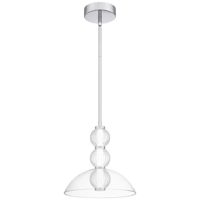 Quoizel Elway Integrated Led Polished Chrome Pendant