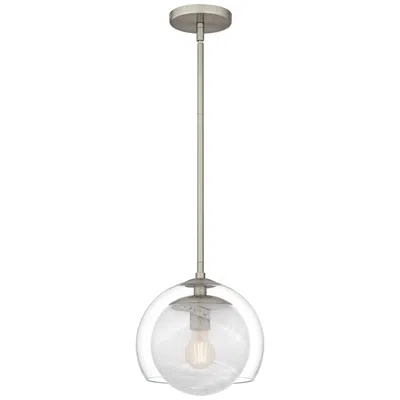 Quoizel Eslinger 10" Wide Brushed Nickel Mini Pendant