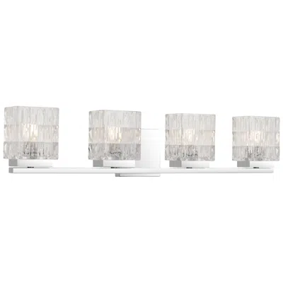 Quoizel Estelle 4-light Polished Chrome Vanity Light