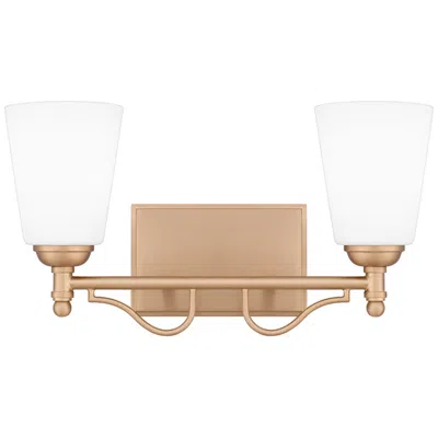Quoizel Esther 2-light Bronze Gold Bath Light